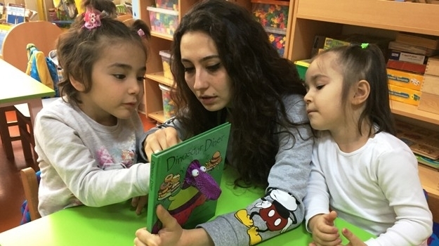 Güneşli Okyanus Koleji Okul Öncesi Yıldızlar Grubu Bilingual Dersinde