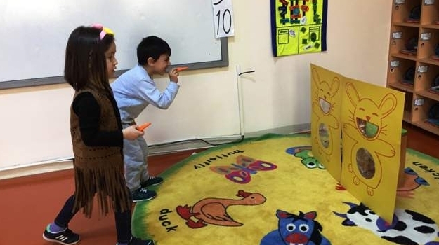Güneşli Okyanus Koleji Okul Öncesi Yıldızlar Grubu Oyun Etkinliğinde