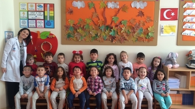Güneşli Okyanus Koleji Okul Öncesi Yunuslar Grubu Sonbahar Draması Yapıyor