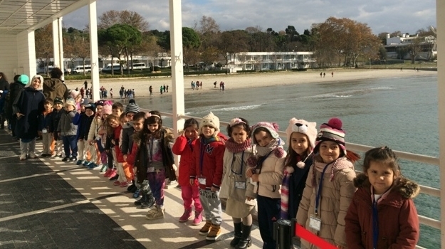 Güneşli Okyanus Okul Öncesi Öğrencileri Florya Atatürk Köşkü'nde