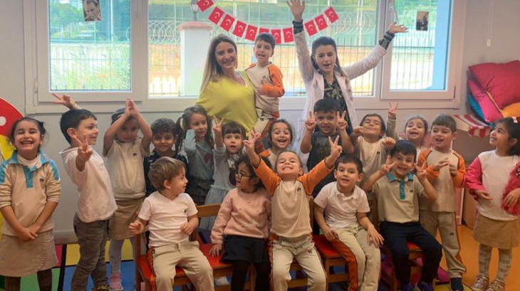 Halkalı Okul Öncesi Balıklar Grubu  Aile Katılımı Etkinliğinde.