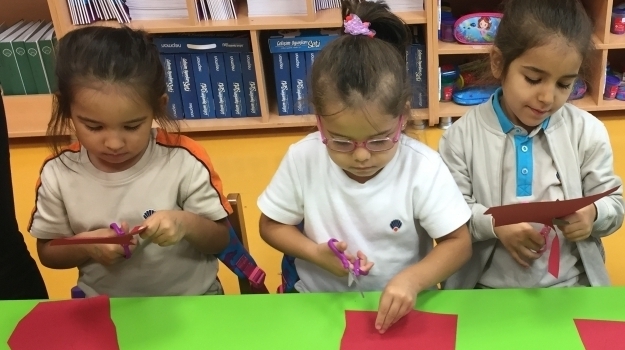 Halkalı Okul Öncesi Bulutlar Grubu Sanat Etkinliğinde