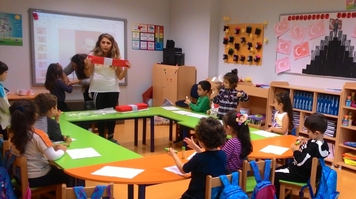Halkalı Okul Öncesi Bulutlar Grubunda Misafir Var
