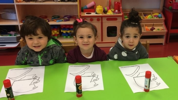 Halkalı Okul Öncesi Çiçekler Grubu  Sanat Etkinliğinde