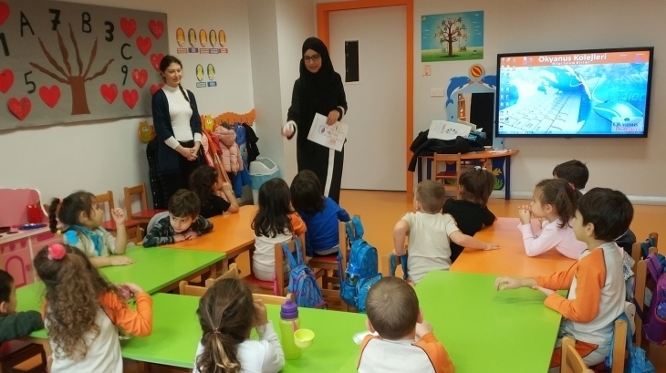 Halkalı Okul Öncesi  Deniz Yıldızı Grubu Aile Katılımı Etkinliğinde