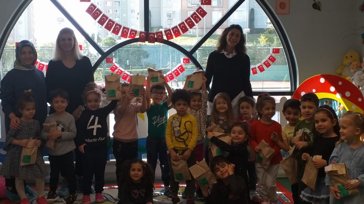 Halkalı Okul Öncesi Mercan Grubu Aile Katılım Etkinliğinde