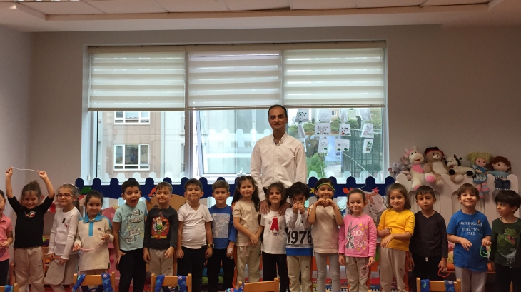 Halkalı Okul Öncesi Yıldızlar Grubu Aile Katılım Etkinliğinde.