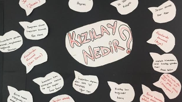 Halkalı Okul Öncesi Yıldızlar Grubu Kızılay Haftasını Kutluyor