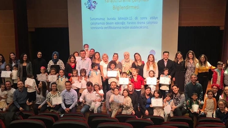 Halkalı Okyanus Koleji İlkokulu Öğrenci ve Velileri Anne Baba Çocuk Atölyesinde...