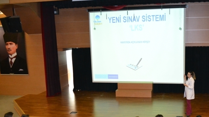 8. Sınıf Öğrencilerimize “LKS-LİSE KAYIT SINAVI” Semineri Yapıldı