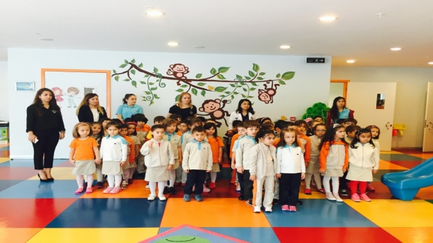 Halkalı Okyanus Koleji Okul Öncesi  ‘’Ulu Önder Mustafa Kemal Atatürk’ü Anıyor’’.