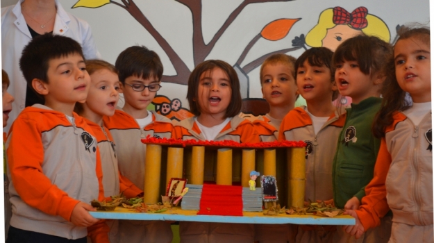 Halkalı Okyanus Okul Öncesi Öğrencilerinin 10 Kasım Atatürk’ü Anma Töreni