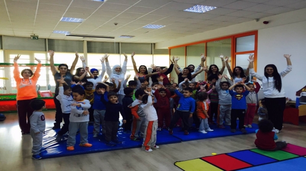 Haramidere Solarkent Okyanus Anaokulu Spor Etkinliğinde