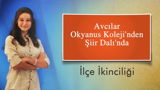 İlçe Geneli Şiir Dalı'nda Derece