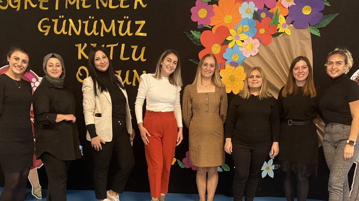 İncek Okyanus Anaokulu Öğretmenleri ‘Öğretmenler Günü’ Kutlaması