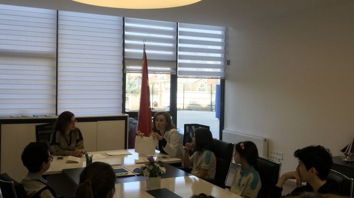 İncek Okyanus Koleji Ortaokul Kademesi Eko - Okul İşbirliği