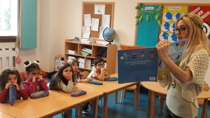İncek Okyanus Okul Öncesi İngilizce Etkinliğinde