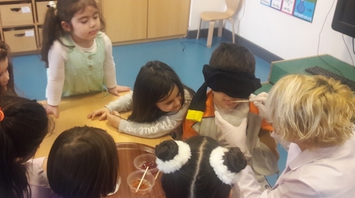 İncek Okyanus Okul Öncesi Yunuslar Grubu Fen Ve Doğa Dersinde