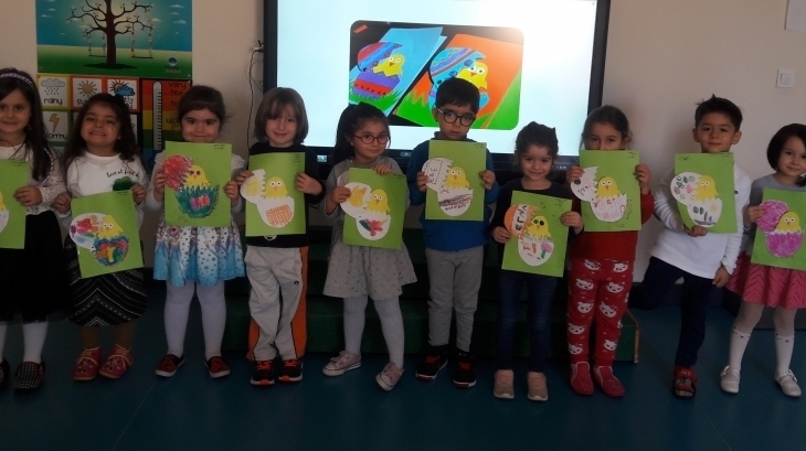 İncek Okyanus Okul Öncesi Yunuslar Grubu Proje Dersinde