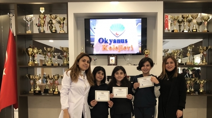İncek Okyanus Ortaokulu Haftanın Matematikçisini Seçti