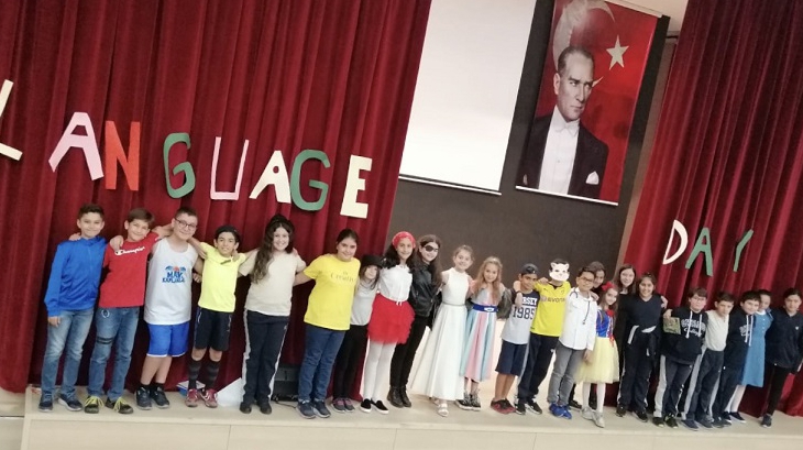 Keçiören Okyanus Koleji 5. Sınıf Öğrencilerinin 'Language Day' Etkinliği