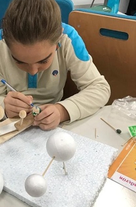 Keçiören Okyanus Koleji Güneş, Dünya ve Ay'ı Hareket biçimlerine Göre Konumlandırdı