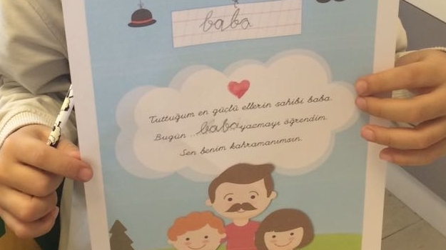 Kemerburgaz Okyanus Koleji İlkokulu Öğrencilerinin ''Baba'' Etkinliği