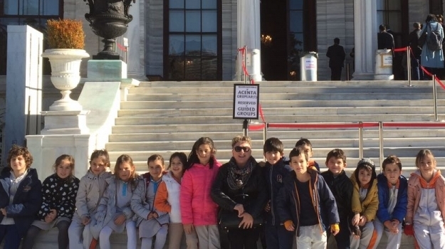 Kemerburgaz Okyanus Koleji İlkokulu Öğrencileri Dolmabahçe Sarayı'nda