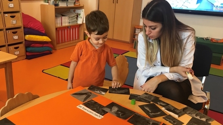 Kemerburgaz Okyanus Koleji Yunuslar Grubu Proje Dersinde Hayvanları Tanıyor