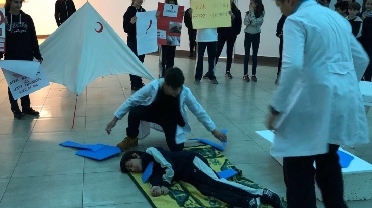 Kızılay Haftası Drama Etkinliği ile Kutlandı