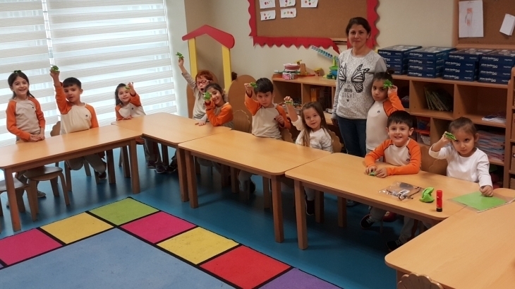 Mavişehir Okul Öncesi Balıklar Grubu Aile Katılım Etkinliğinde
