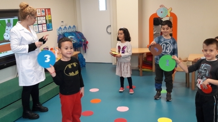 Mavişehir Okyanus Koleji Balıklar Grubu Oyun Etkinliğinde