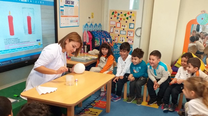 Mavişehir Okyanus Koleji Bulutlar Grubu Fen-doğa Etkinliğinde