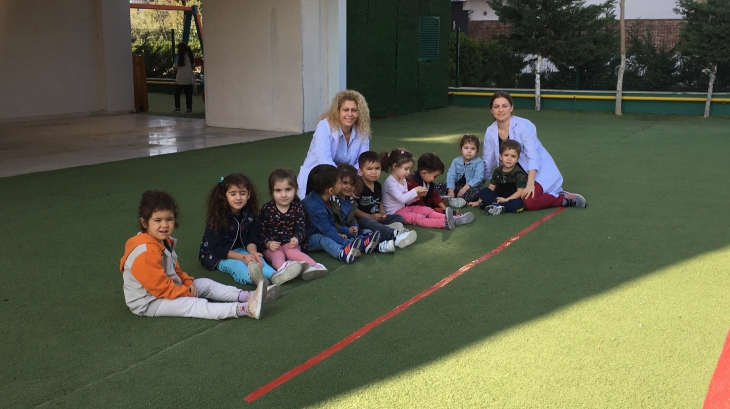 Mavişehir Okyanus Koleji Kuşlar grubu oyun etkinliğinde