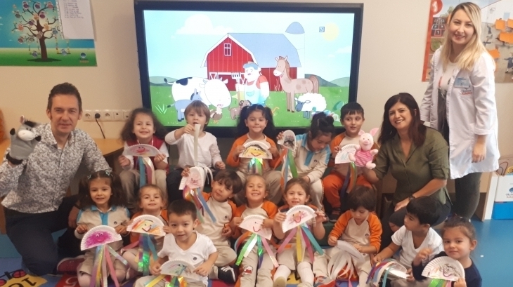 Mavişehir Okyanus Koleji Okul Öncesi İnciler Grubu Aile Katılım Etkinliğinde