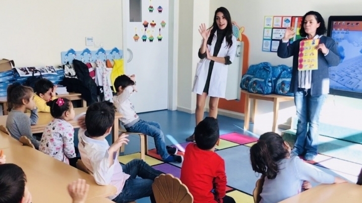 Mavişehir Okyanus Koleji Okul Öncesi Kuşlar Grubu Aile Katılım Etkinliğinde