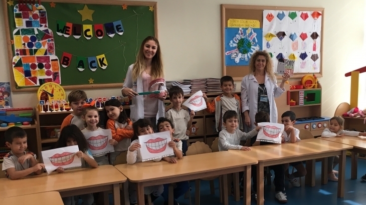 Mavişehir Okyanus Koleji Okul Öncesi Yıldızlar Grubu İngilizce Dersinde