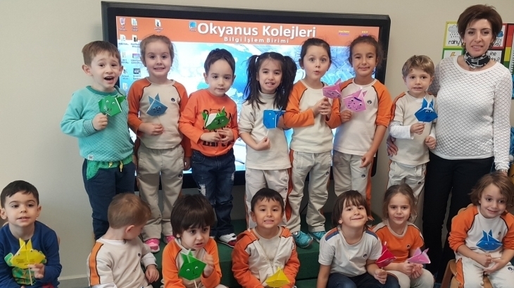 Mavişehir Okyanus Koleji Okul Öncesi Yunuslar Grubu Aile Katılım Etkinliğinde