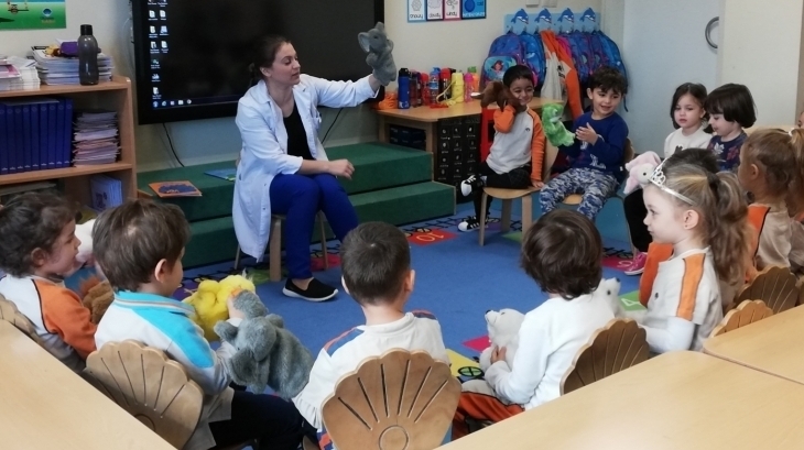 Mavişehir Okyanus Koleji Okul Öncesi Yunuslar Grubu Türkçe Dili Etkinliğinde
