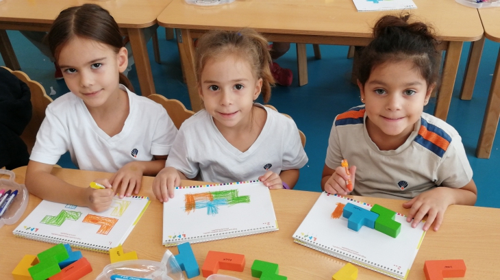 Mavişehir Okyanus Koleji Yıldızlar grubu Öğrencileri Düşünce becerileri dersinde