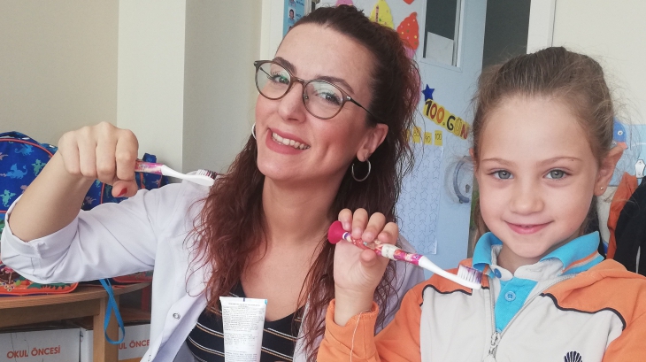 Mavişehir Okyanus Koleji Yıldızlar Grubu Öğrencileri İngilizce Dersinde