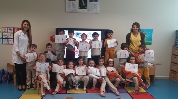 Mavişehir Yıldızlar Grubu Aile Katılım Etkinliğinde Duyu Organlarını Tanıyor