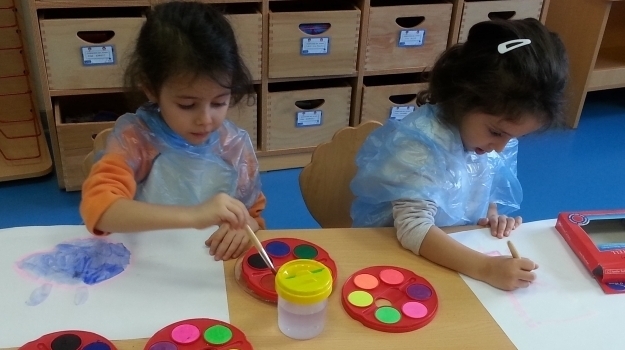 Mimaroba Okul Öncesi Yunuslar Grubu Sanat Etkinliğinde