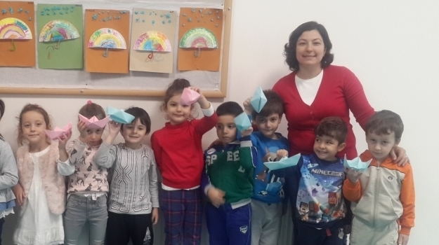 Mimaroba Okyanus Koleji Okul Öncesi Bulutlar Grubu Aile Katılımı Etkinliğinde