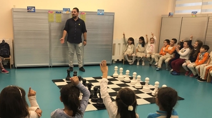 Mimarsinan Okanus Koleji Okul Öncesi Yıldızlar Ve Gökkuşağı Grubu Satranç Turnuvasında