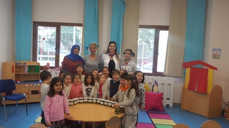 Mimarsinan Okyanus Koleji Okul Öncesi Gökkuşağı Gurubu Aile Katılım Etkinliğinde
