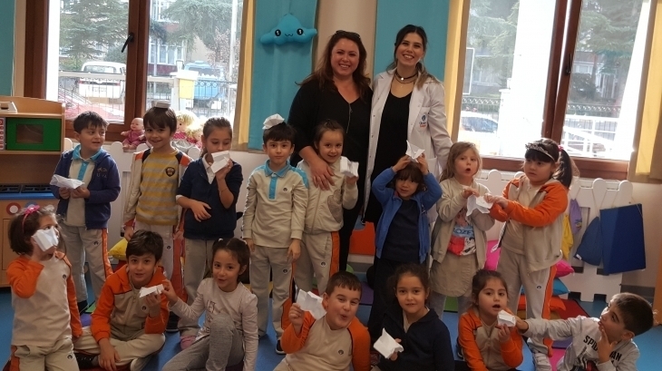 Mimarsinan Okyanus Koleji Okul Öncesi Gökkuşağı Grubu Aile Katılımı Etkinliğinde