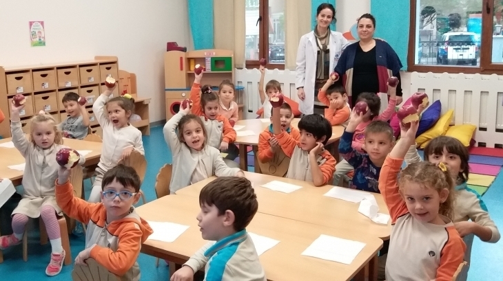 Mimarsinan Okyanus Koleji Okul Öncesi Gökkuşağı Grubu Aile Katılım Etkinliğinde