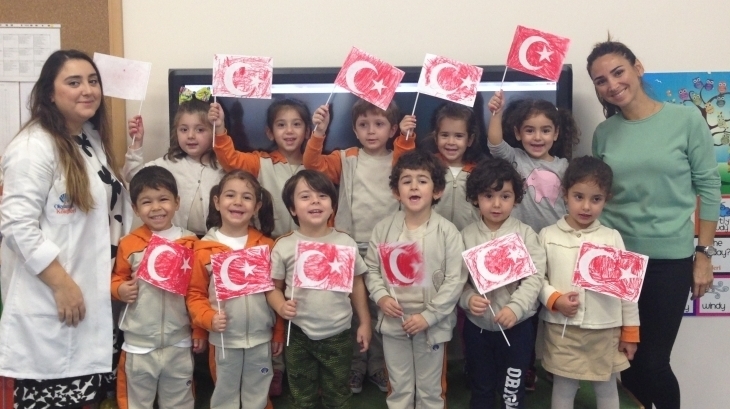 Mimarsinan Okyanus Koleji Okul Öncesi Çiçekler Grubu Aile Katılım Etkinliğinde