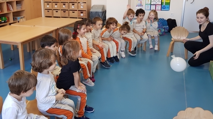 Mimarsinan Okyanus Koleji Okul Öncesi Çiçekler Grubu Fen  Ve Doğa Dersinde